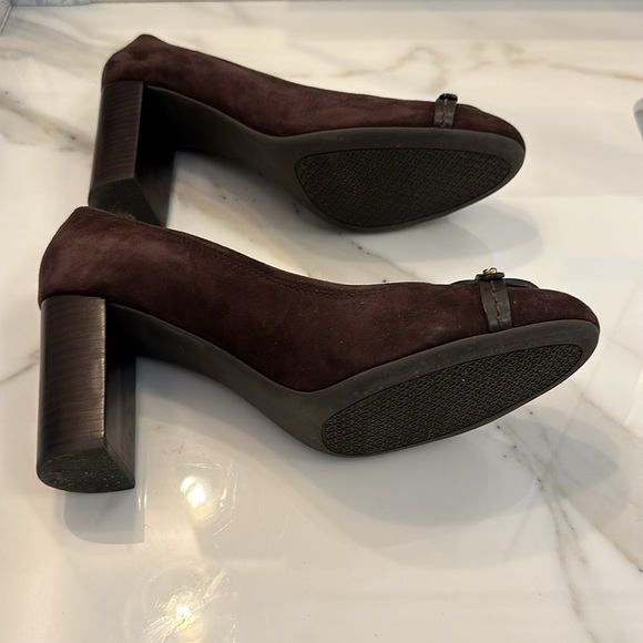 Tory Burch Heels Brown Suede - Picture 4 of 7